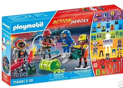 PLAYMOBIL My Figures Feuerwehr 71468 - Bild 1