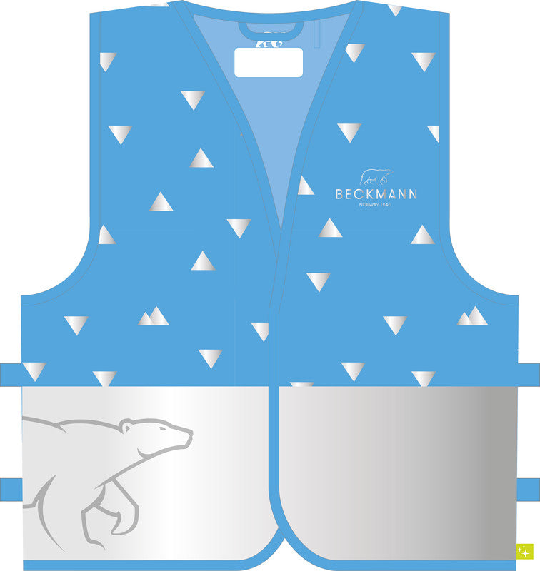 Beckmann Sicherheitsweste Blau - Bild 1