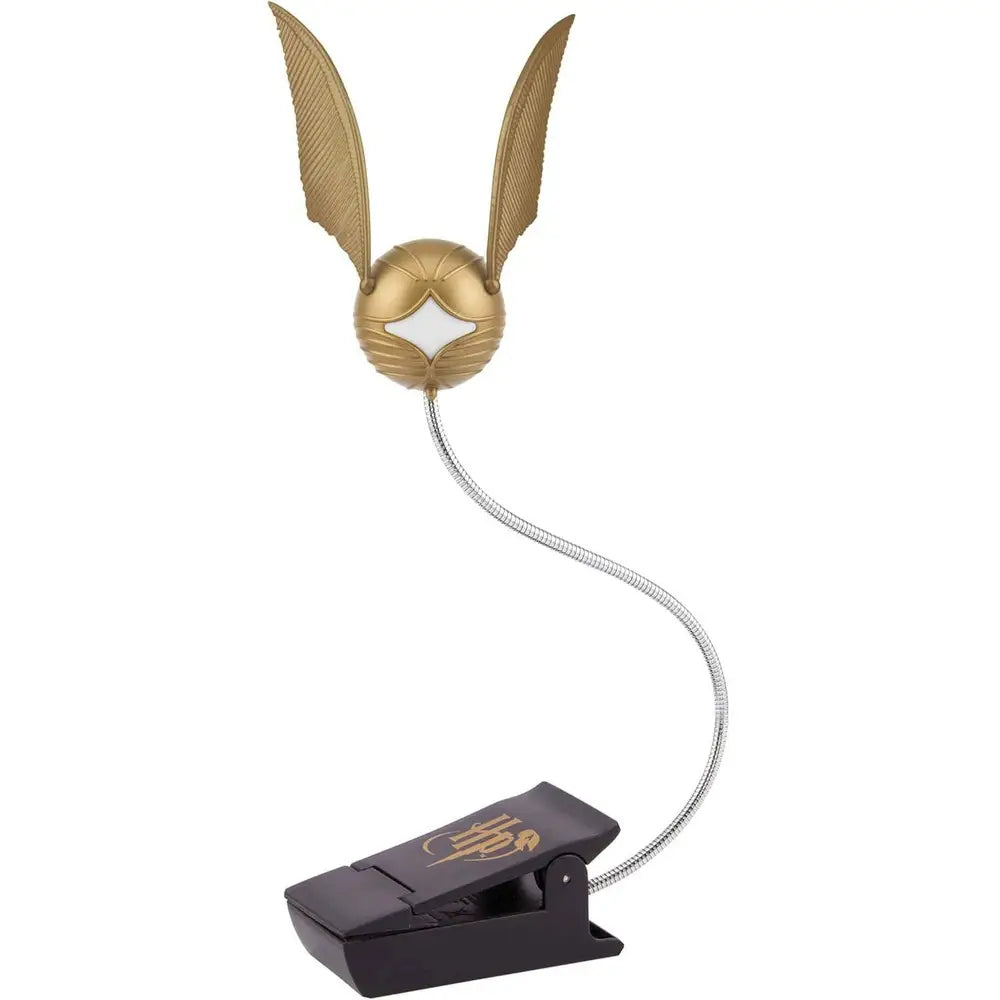 Harry Potter Goldener Schnatz Buchlampe mit Clip - Bild 1