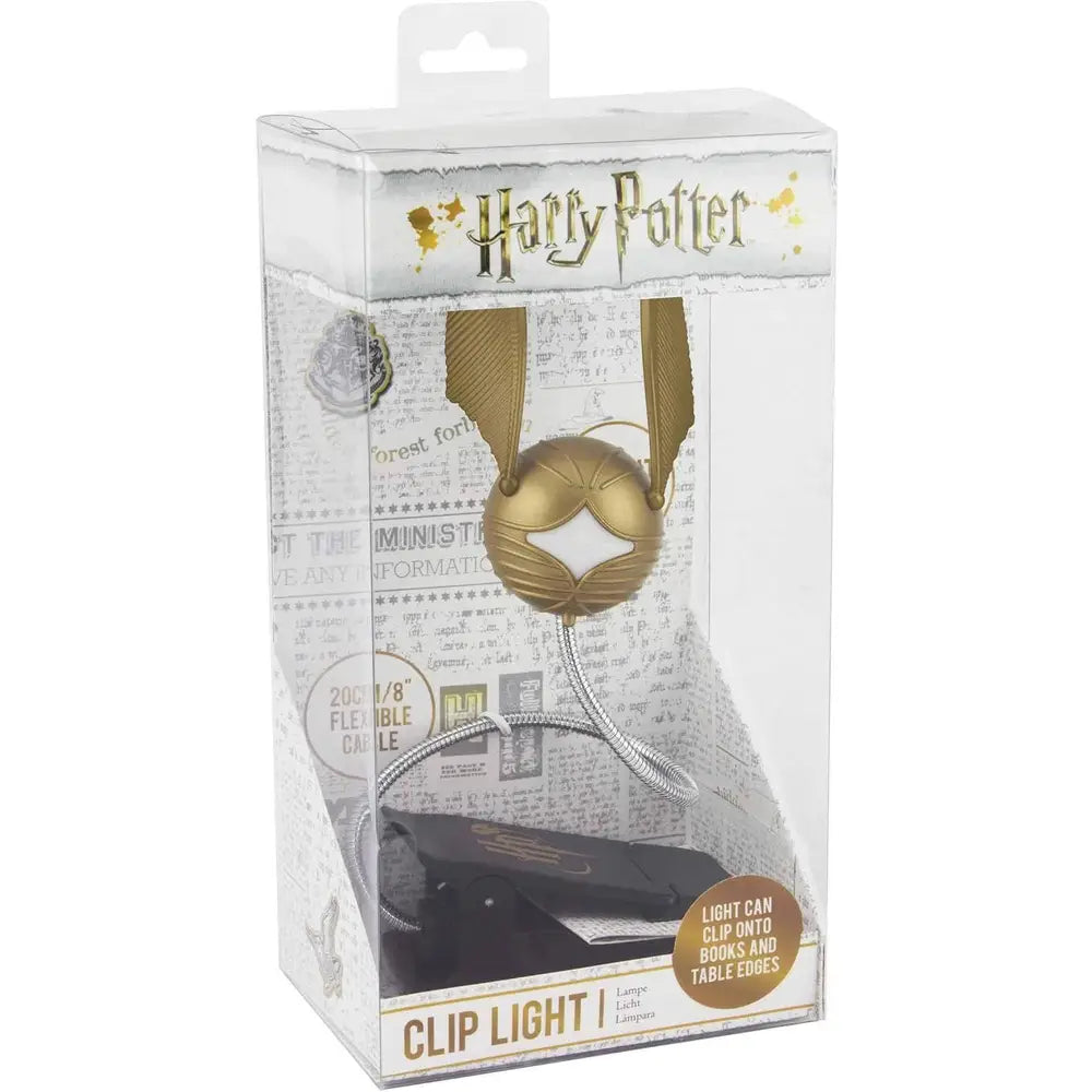 Harry Potter Goldener Schnatz Buchlampe mit Clip - Bild 5
