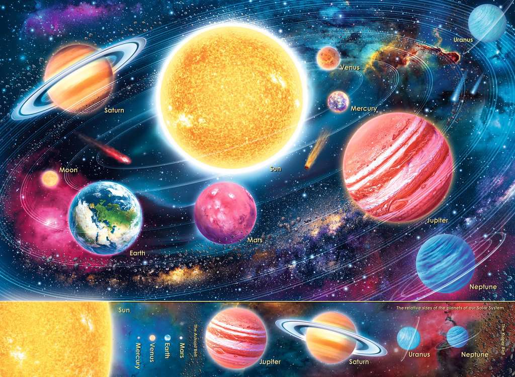 Puzzle 300 Teile Unser Sonnensystem 00.869 - Bild 2