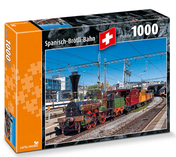 Puzzle Spanisch Brötli Bahn 1000 Teile