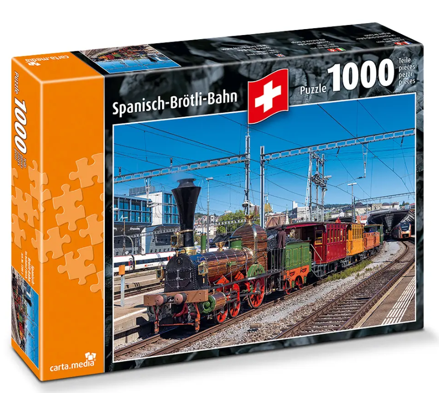 Puzzle Spanisch Brötli Bahn 1000 Teile - Bild 1