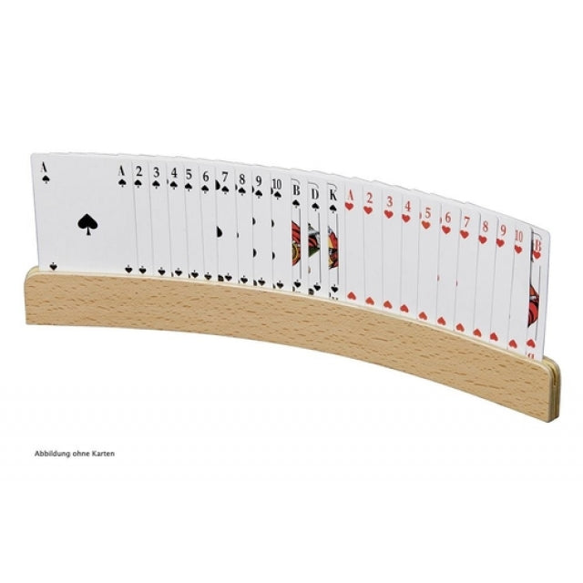 Spielkartenhalter aus Holz - Bild 1