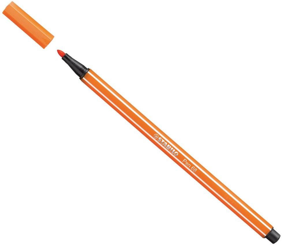 Stabilo Pen 68 Fasermaler, gelbrot - Bild 2