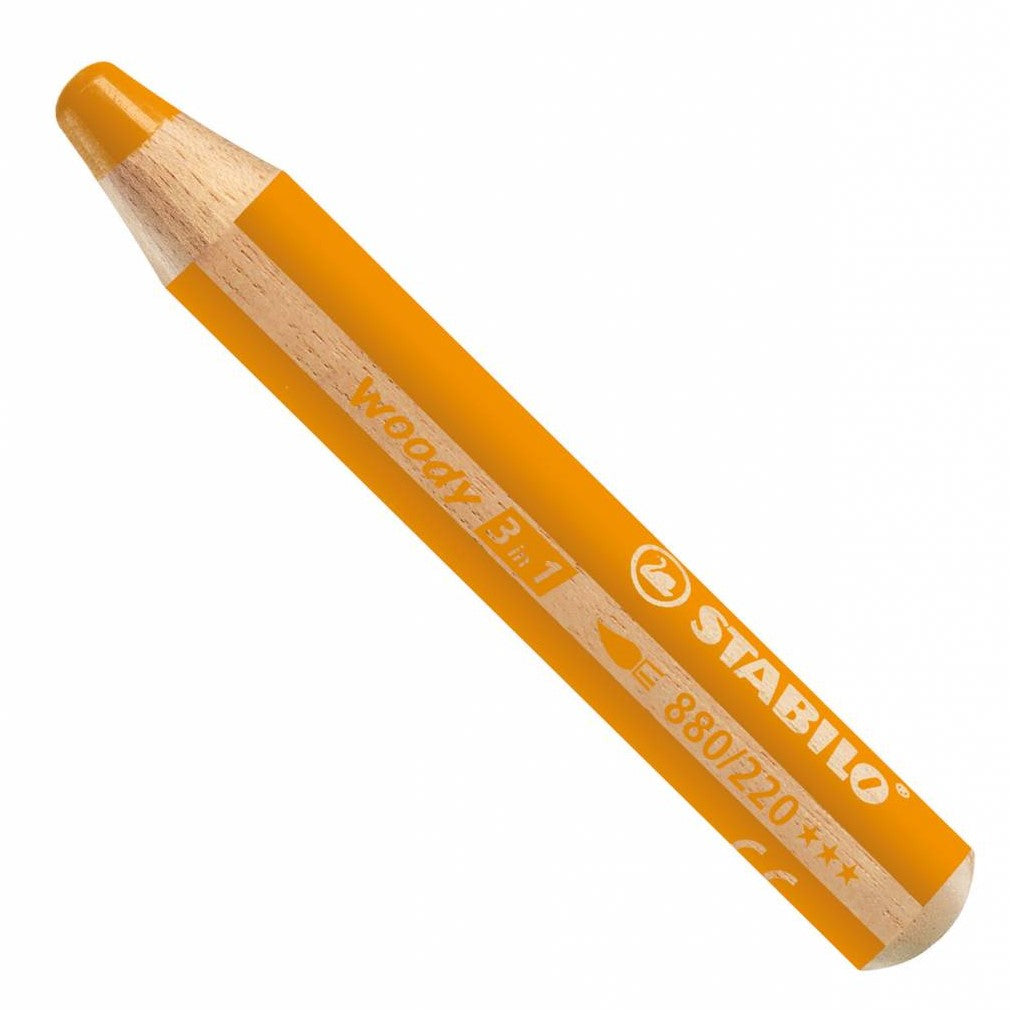 Stabilo Woody 3in1 Malstift orange - Bild 1