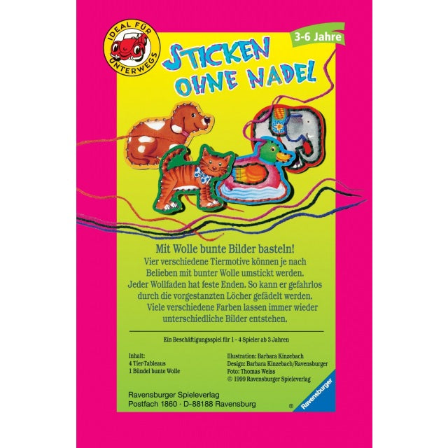 Sticken ohne Nadel - Bild 2