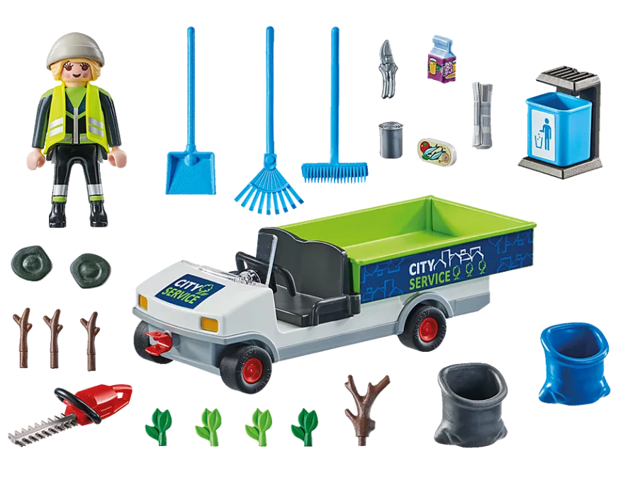 PLAYMOBIL Stadtreinigung mit E-Fahrzeug 71433 - Bild 3