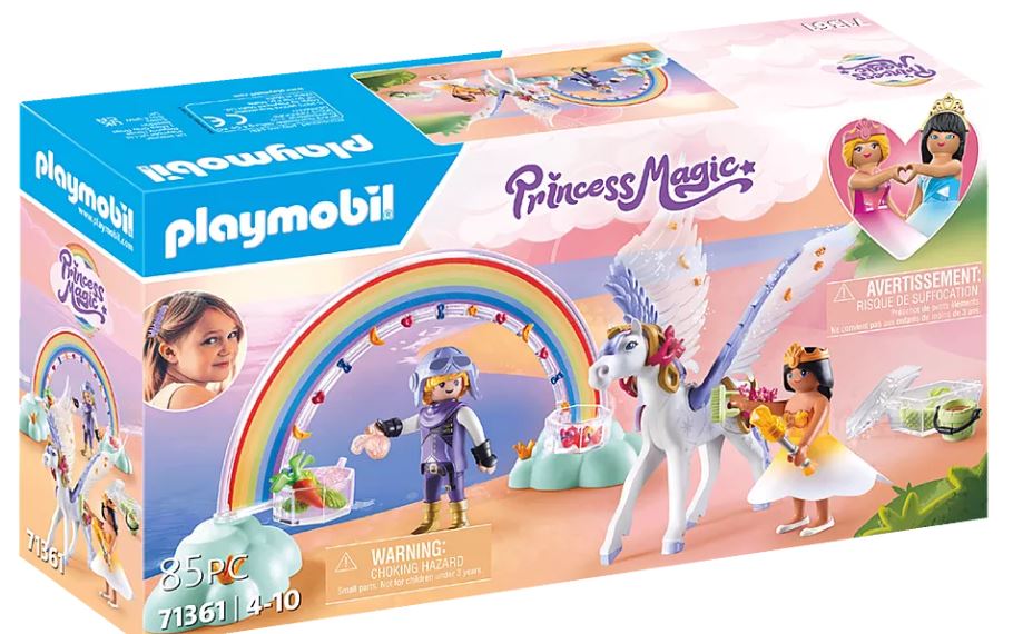 PLAYMOBIL Himmlischer Pegasus mit Regenbogen 71361 - Bild 1