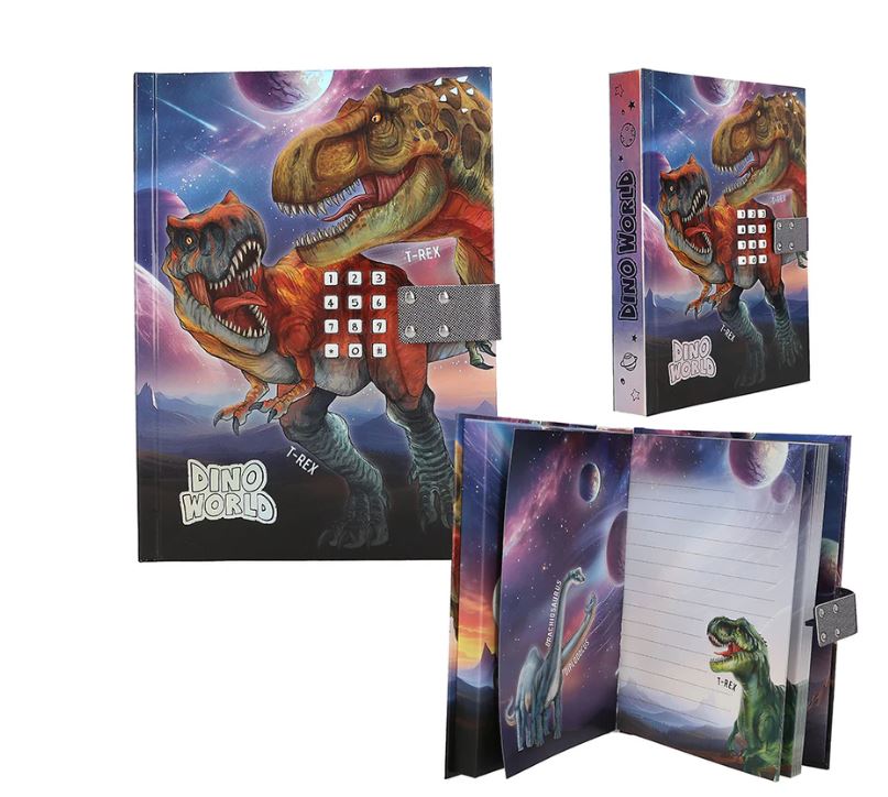 Tagebuch mit Code und Sound Dino World - Bild 2