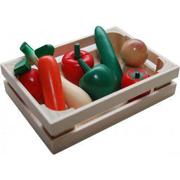 Tanner Gemüse in Holzkiste 9teilig