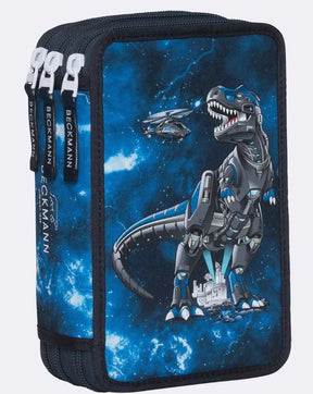Beckmann Schüleretui 3-fächrig Classic Tech Rex