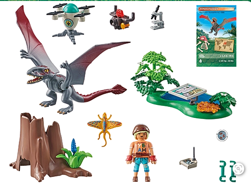 PLAYMOBIL Beobachtungsstation für Dimorphodon 71525 - Bild 2