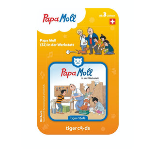 Tigercard : Papa moll - In der Werkstatt