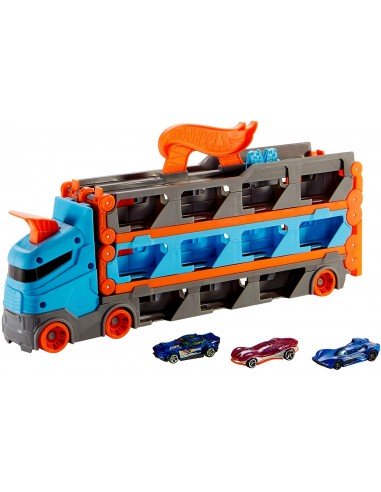Hot Wheels  2-in-1 Rennbahn Transporter - Bild 3