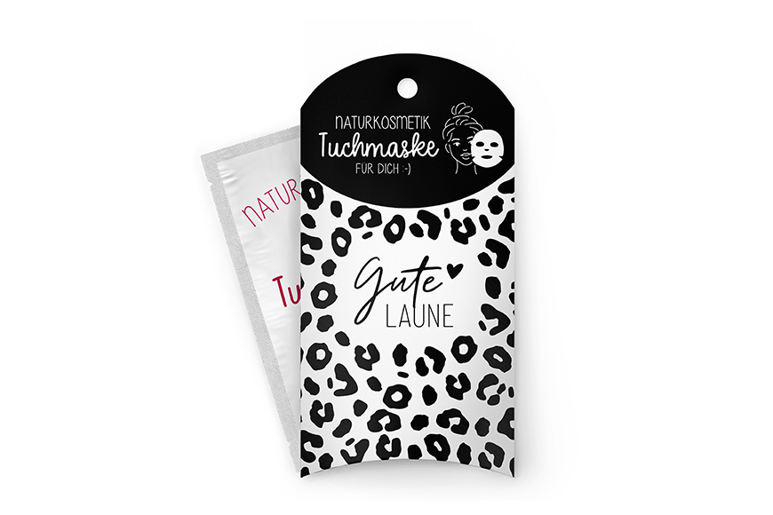 Tuchmaske Salt & Pepper : Gute Laune - Bild 1