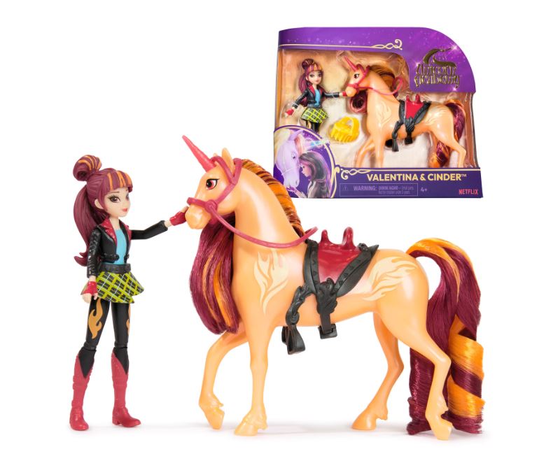 Unicorn Acaddemy Valentina & Cinder Small Doll & Unicorn - Bild 2
