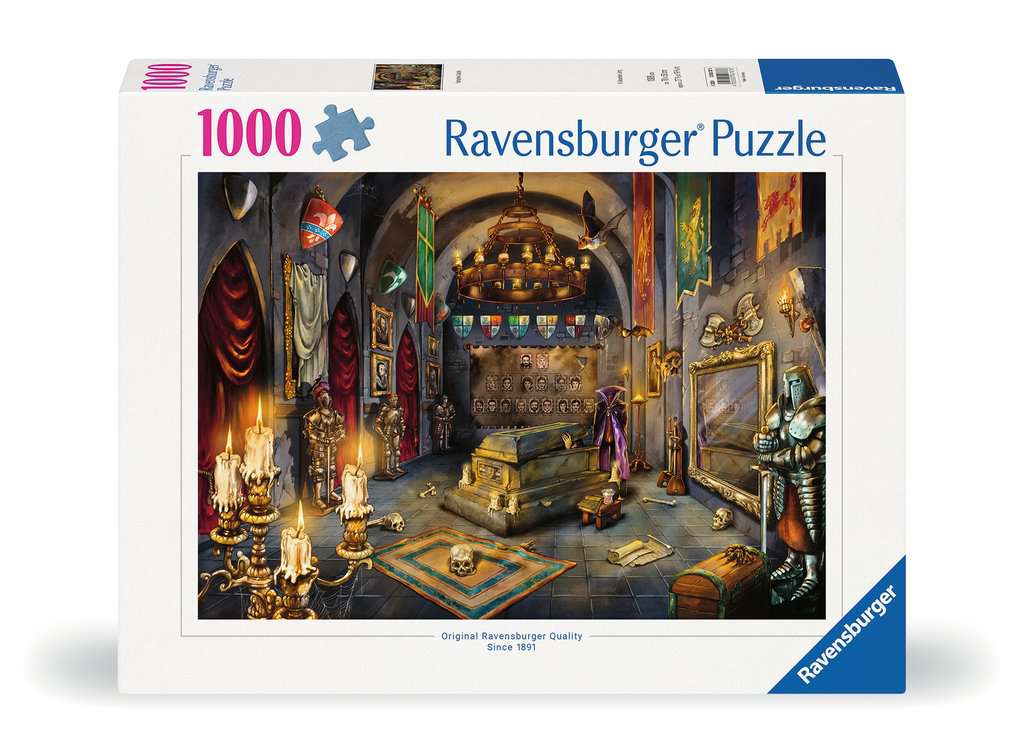 Puzzle 1000 Teile Schloss des Vampirs 00.787 - Bild 1