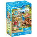 Playmobil Pflege der Igelfamilie 71512