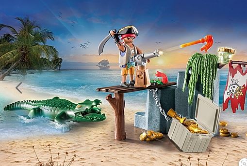 PLAYMOBIL Pirat mit Alligator 71473 - Bild 2