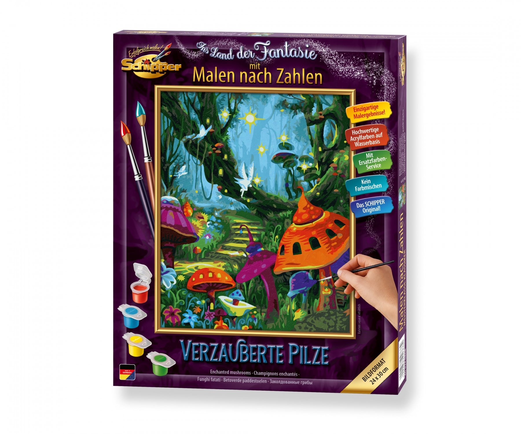 Schipper Verzauberte Pilze 24x30cm - Bild 1