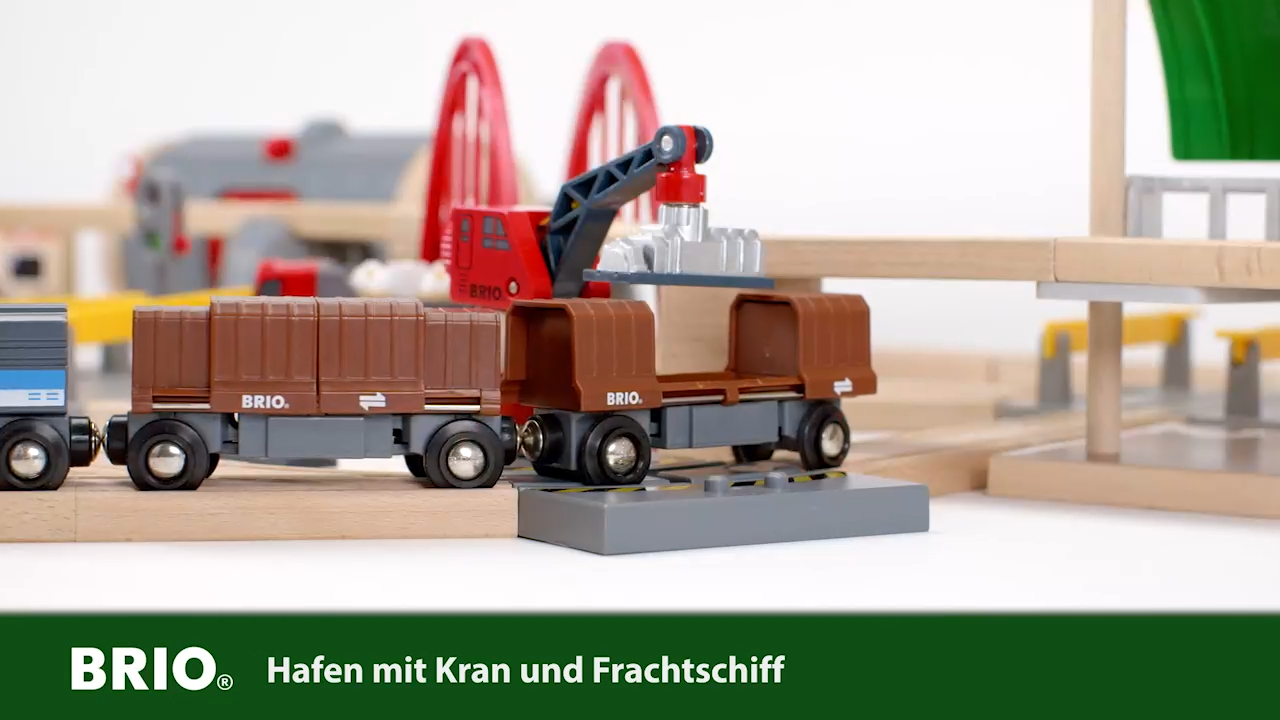 Brio Strassen und Schienen Bahn Set Deluxe 33052 - Bild 14