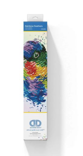 Diamond Painting Regenbogen Vogel - Bild 2