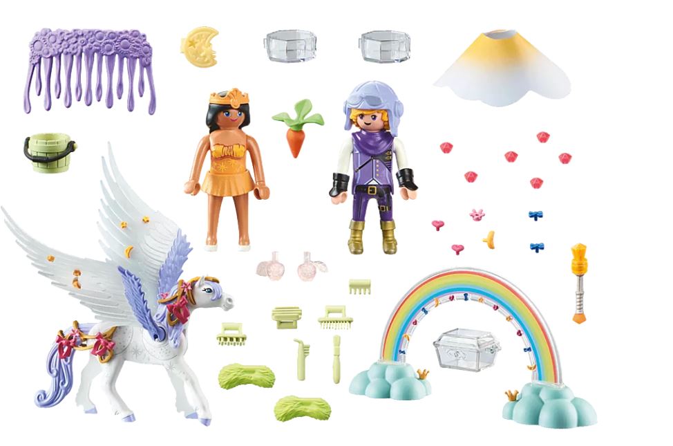 PLAYMOBIL Himmlischer Pegasus mit Regenbogen 71361 - Bild 3