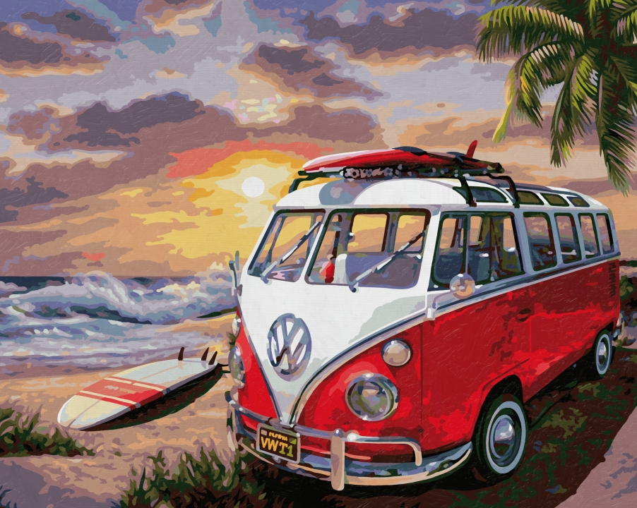 Schipper Volkswagen T1 40x50cm - Bild 2