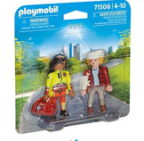 Playmobil Sanitäterin mit Patient 71506