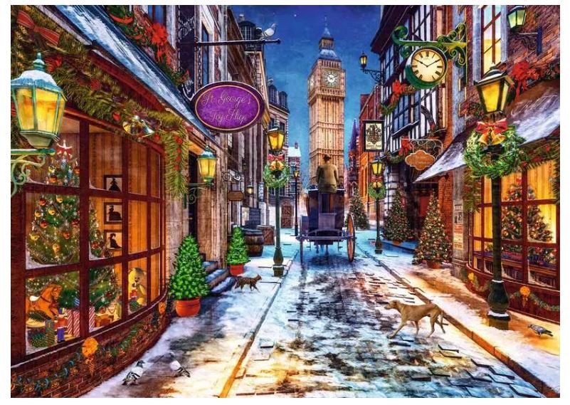 Puzzle 1000 Teile Weihnachtszeit 00.578 - Bild 2