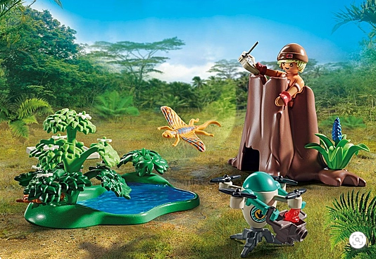 PLAYMOBIL Beobachtungsstation für Dimorphodon 71525 - Bild 3