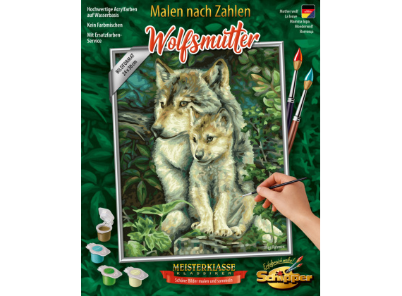 Schipper Wolfsmutter 24x30cm - Bild 1