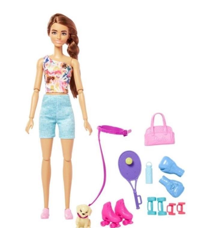 Barbie Puppe Wellness Workout - Bild 1