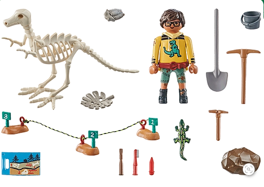 PLAYMOBIL Ausgrabungsstätte mit Dino-Skelett 71527 - Bild 2