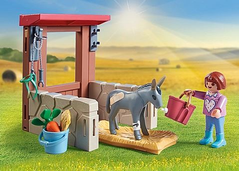 PLAYMOBIL Tierarzteinsatz bei den Eseln 71471 - Bild 2