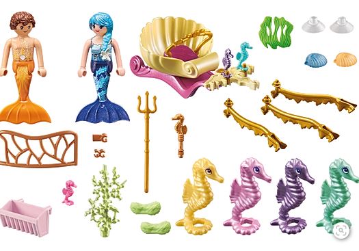 Playmobil Princess Magic Meeresbewohner mit Seepferdchenkutsche 71500 - Bild 2