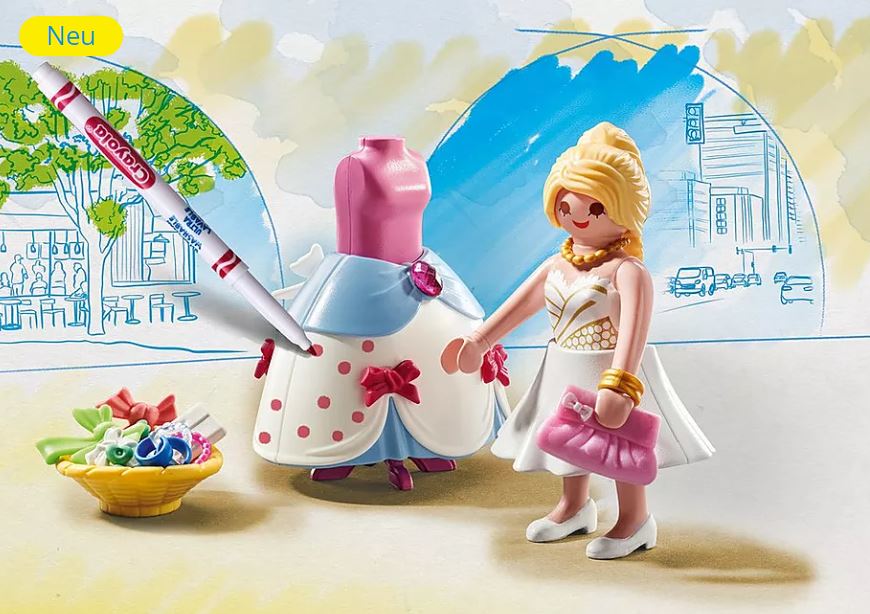 PLAYMOBIL Color Fashion Kleid 71374 - Bild 2