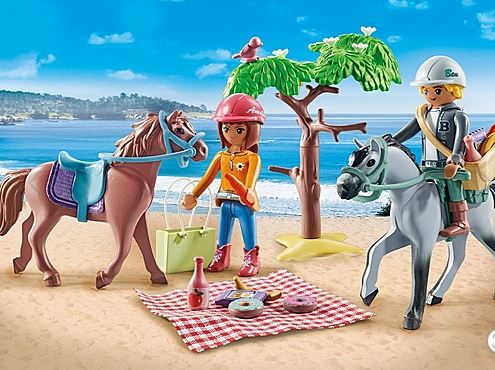 PLAYMOBIL Reitausflug an den Strand mit Amelia und Ben 71470 - Bild 2