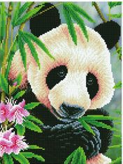 Diamond Painting Panda Prinz