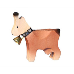 Trauffer 1203 Ziege gross braun mit Glocke