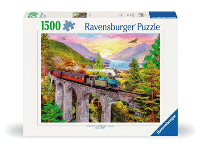 Puzzle 1500 Teile Zugfahrt im Herbst 00.795