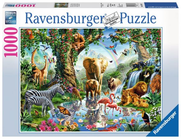 Puzzle 1000 Teile Abenteuer im Dschungel 19.837