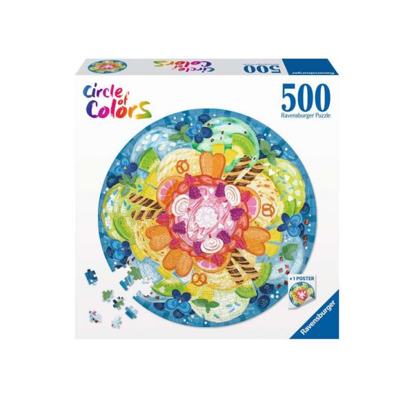 Puzzle 500 Teile Circle of Colors - Ice Cream 17.348