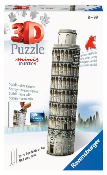 3D Mini Puzzle 54 Teile Schiefer Turm Pisa 11.247