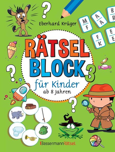 Rätselblock ab 8 Jahren