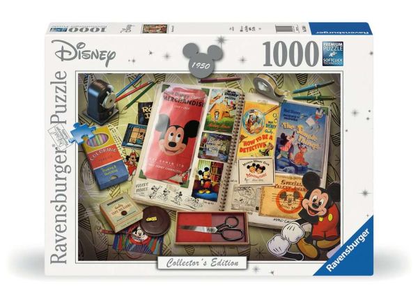 Ravensburger Puzzle 1000 Teile Disney 1950 Mickey Anniversary 17.584