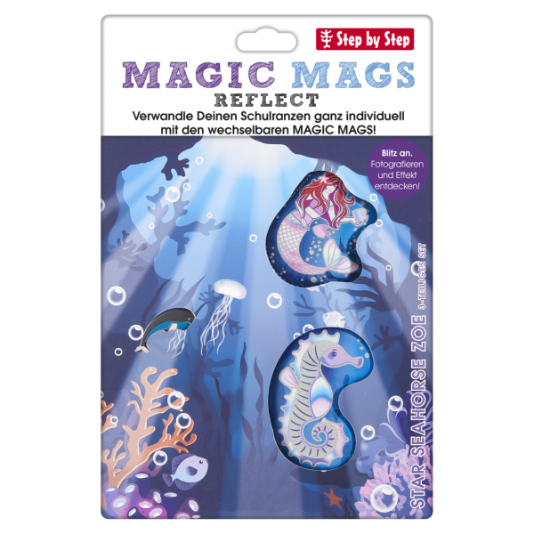 Step by Step Magic Mags Reflect Star Seahorse Zoe
