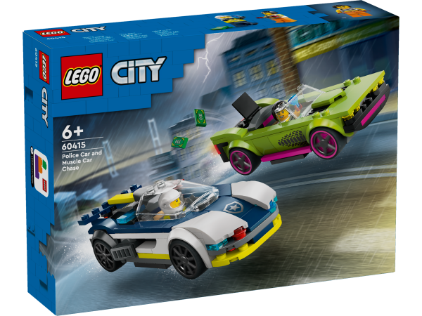 LEGO City Verfolgungsjagd mit Polizeiauto 60415