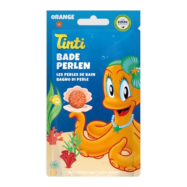 Tinti Badeperlen orange